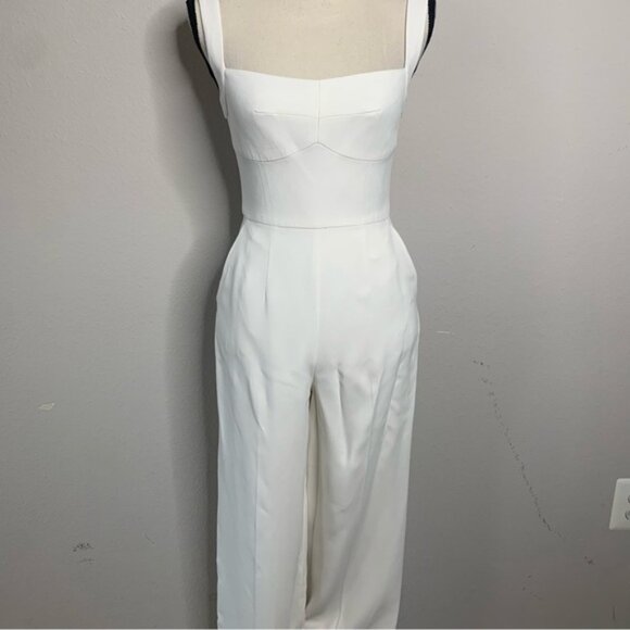SALONI Rachel Ivory Jumpsuit - Picture 10 of 16
